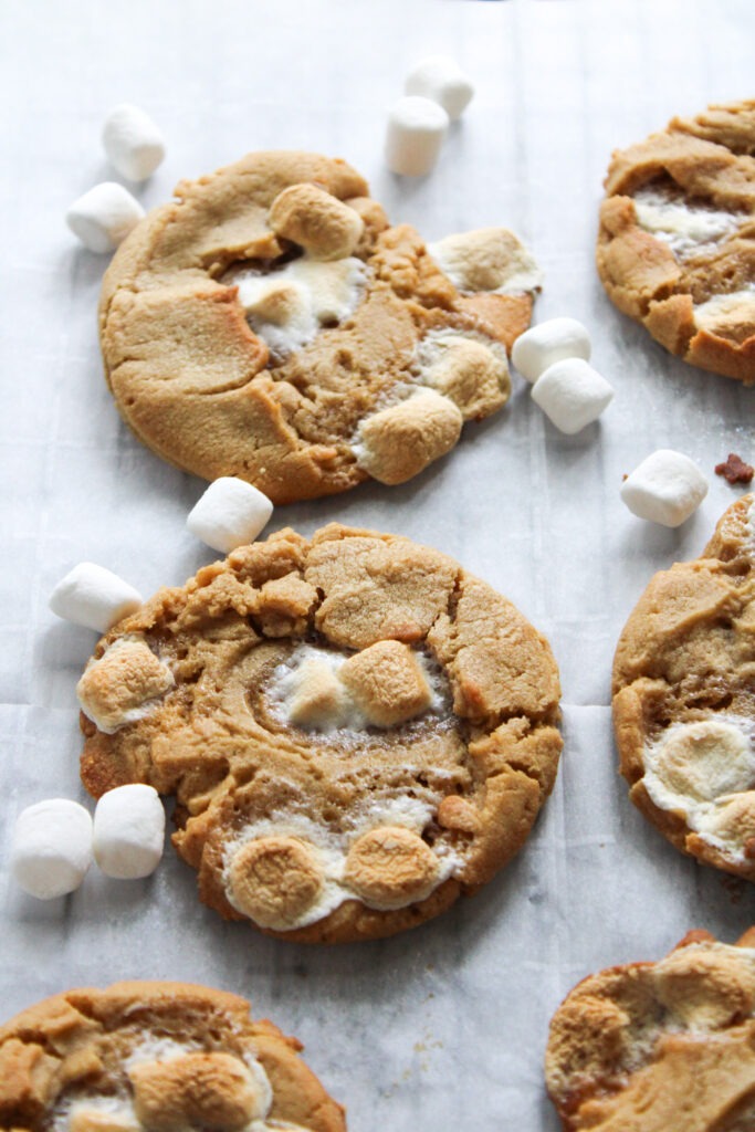 marshmallow peanut butter cookies