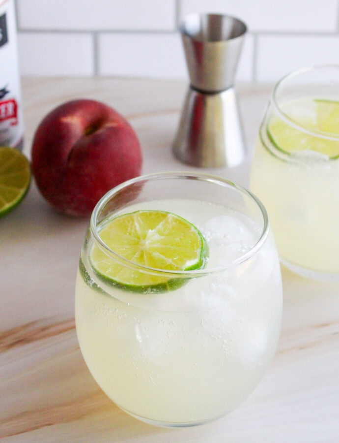 The Best Peach Moscow Mule