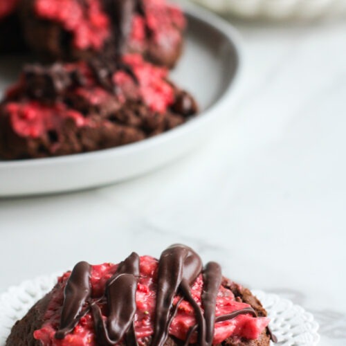 chocolate covered strawberry cookies